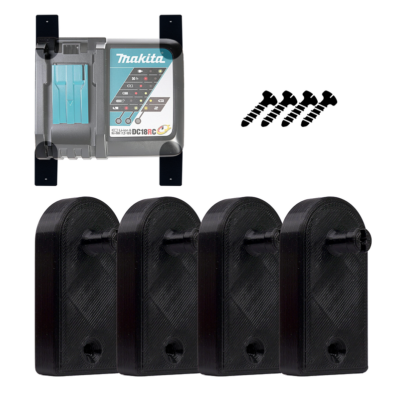 Makita Charger Holder – Easy-to-mount Makita Charger Holder – Keeps your chargers neatly stored and easily accessible in your workspace.
