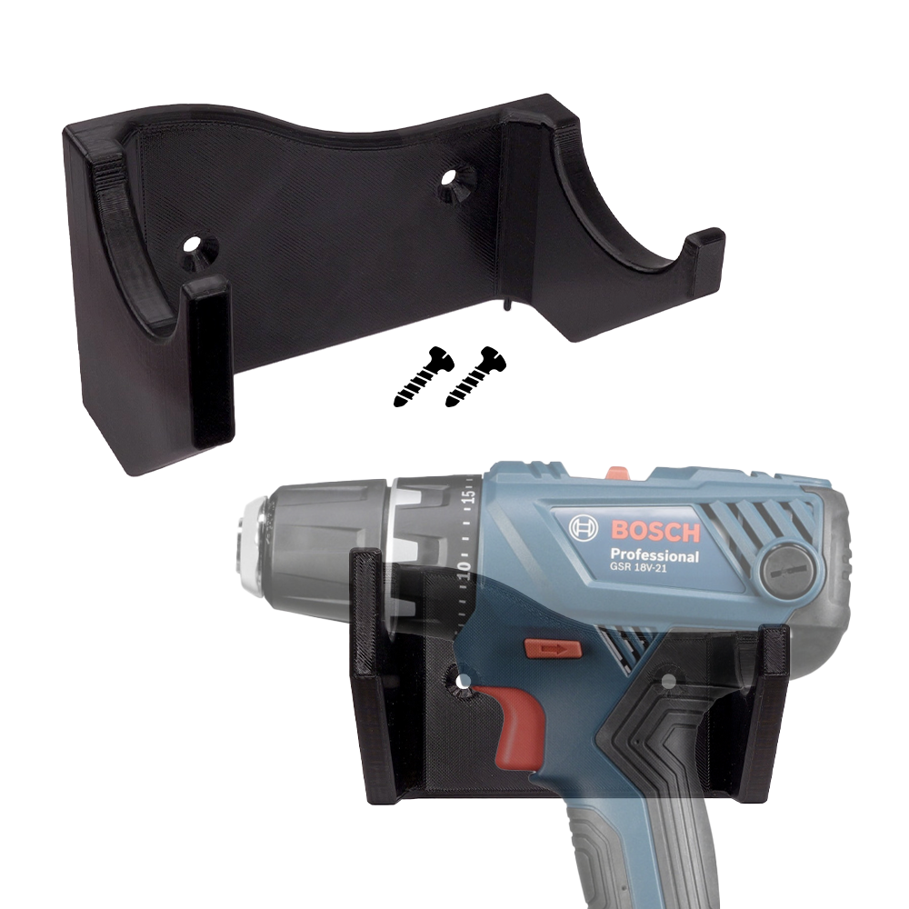 Bosch GSB 18V_21 Holder – Bosch GSB 18V_21 Wall Mount Holder  – Securely stores your Bosch GSB 18V_21 drill, keeping your workspace organized and efficient.