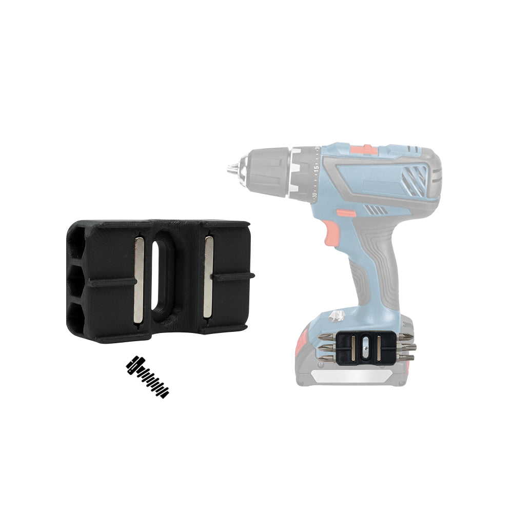 Universal Cordless Impact Driver Side Mount Bit Holder