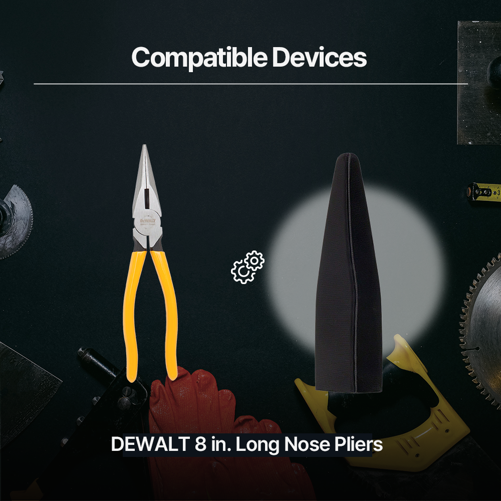 3ea Set Protective Cover for DeWalt DWHT70799 Needle Nose Pliers – Durable Fit – Easy Snap-On Design - Hand Tool
