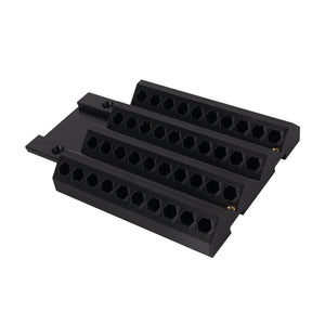 40 pcs Bit set wall mount holder – 40 pcs Bit Set Wall-Mount Holder – Efficiently stores and organizes bit sets saving