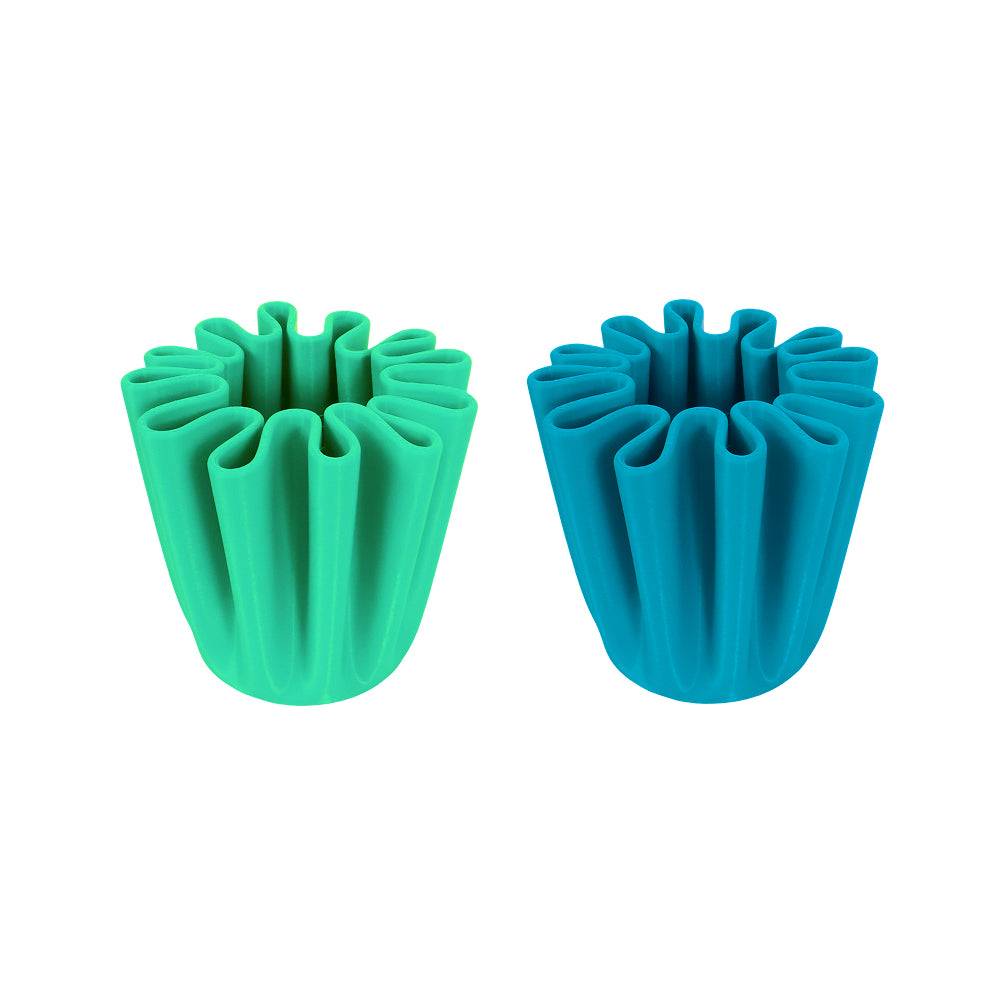 Minimalist Wave Design Pen Holder – Modern Desk Organizer