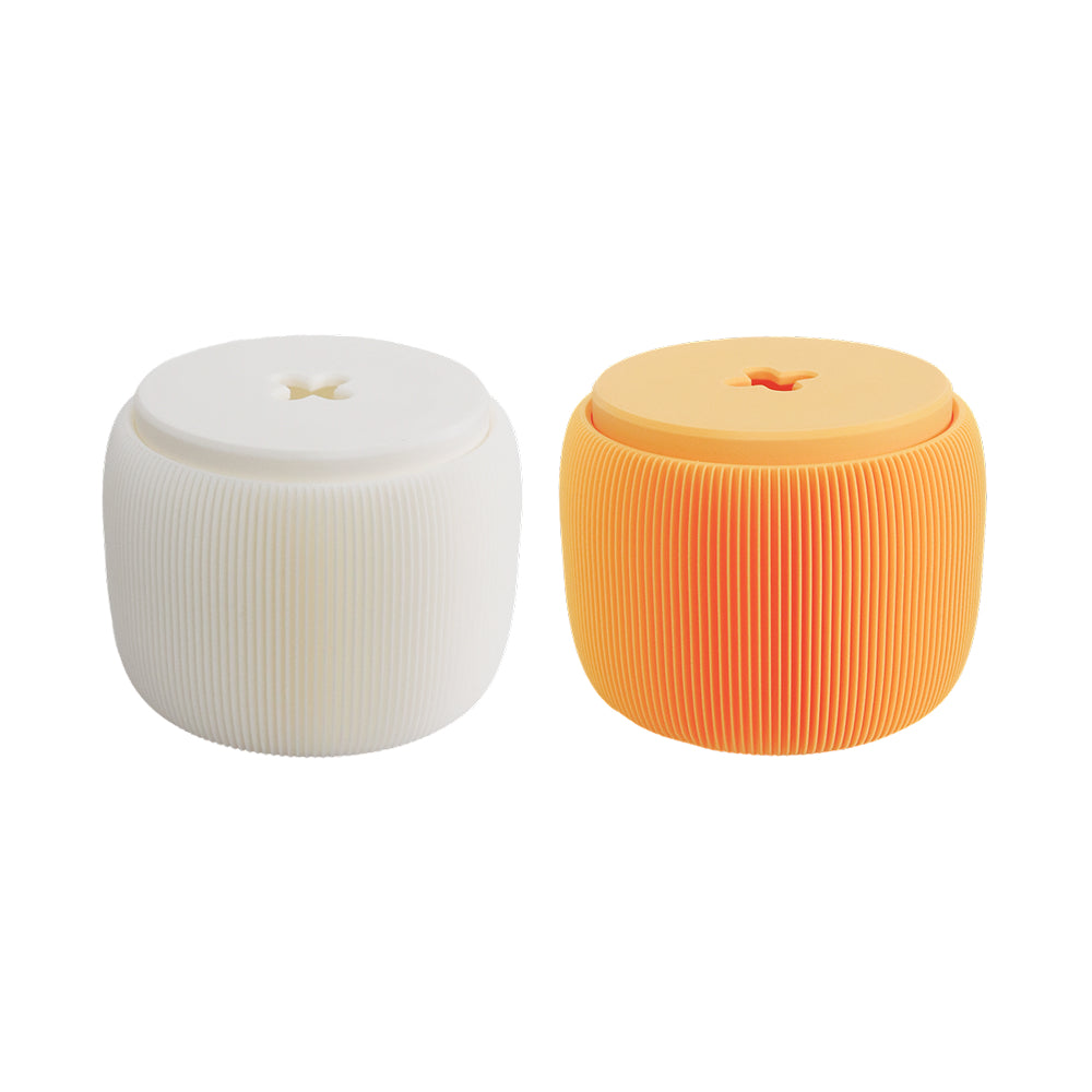 Linea Ribbed Toilet Paper Holder & Tissue Dispenser