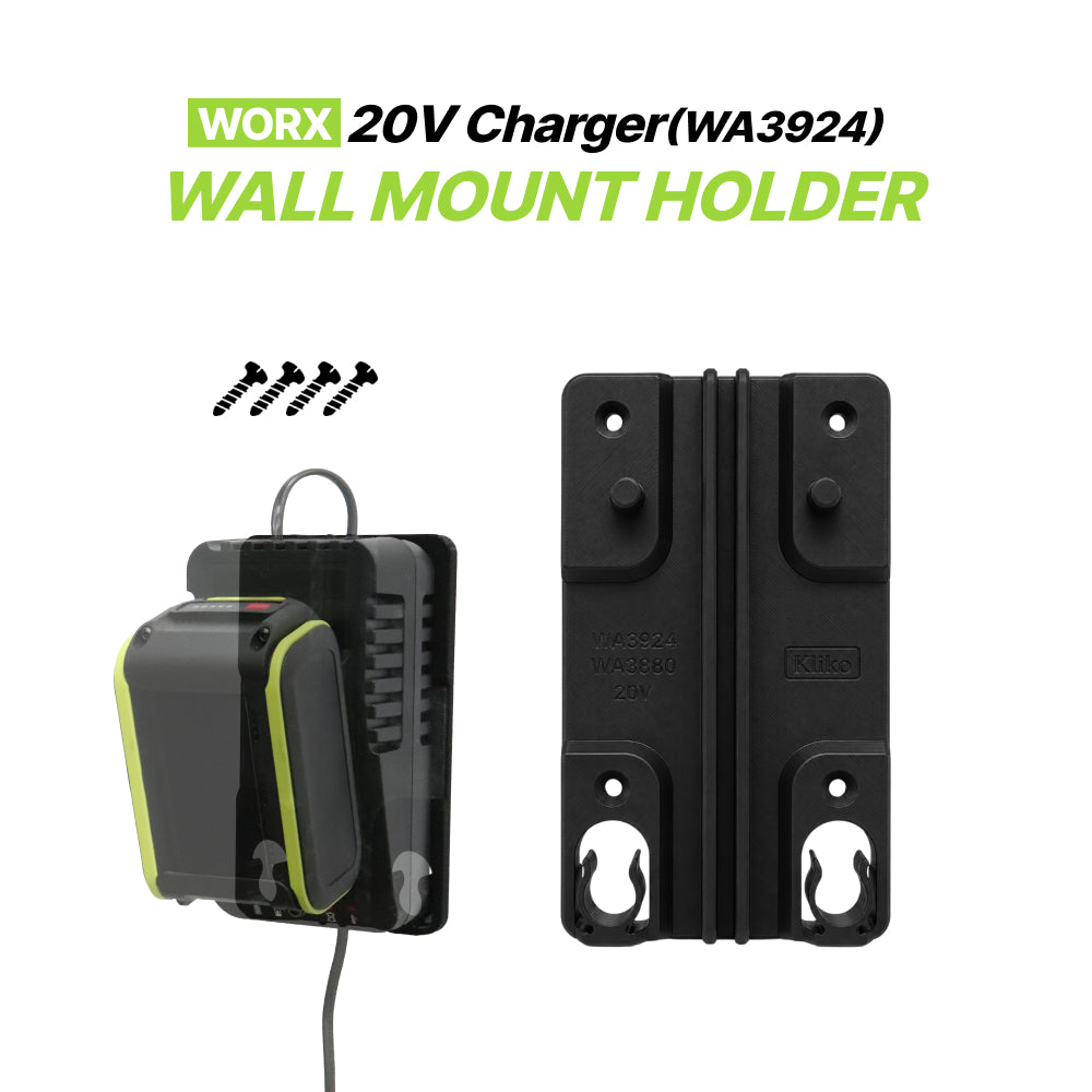 Worx 20V Charger Wall Mount