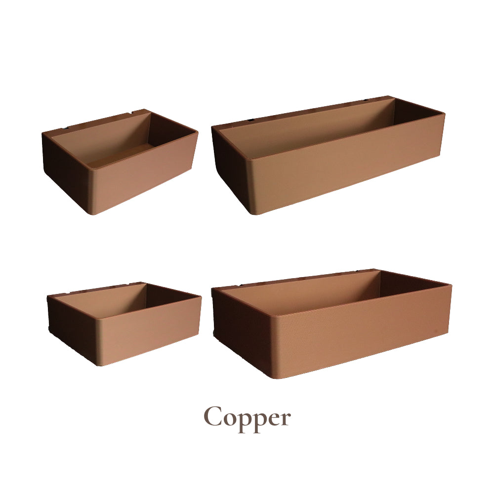 IKEA SKADIS Tray Organizer Set – Wall-Mounted Modular Shelf