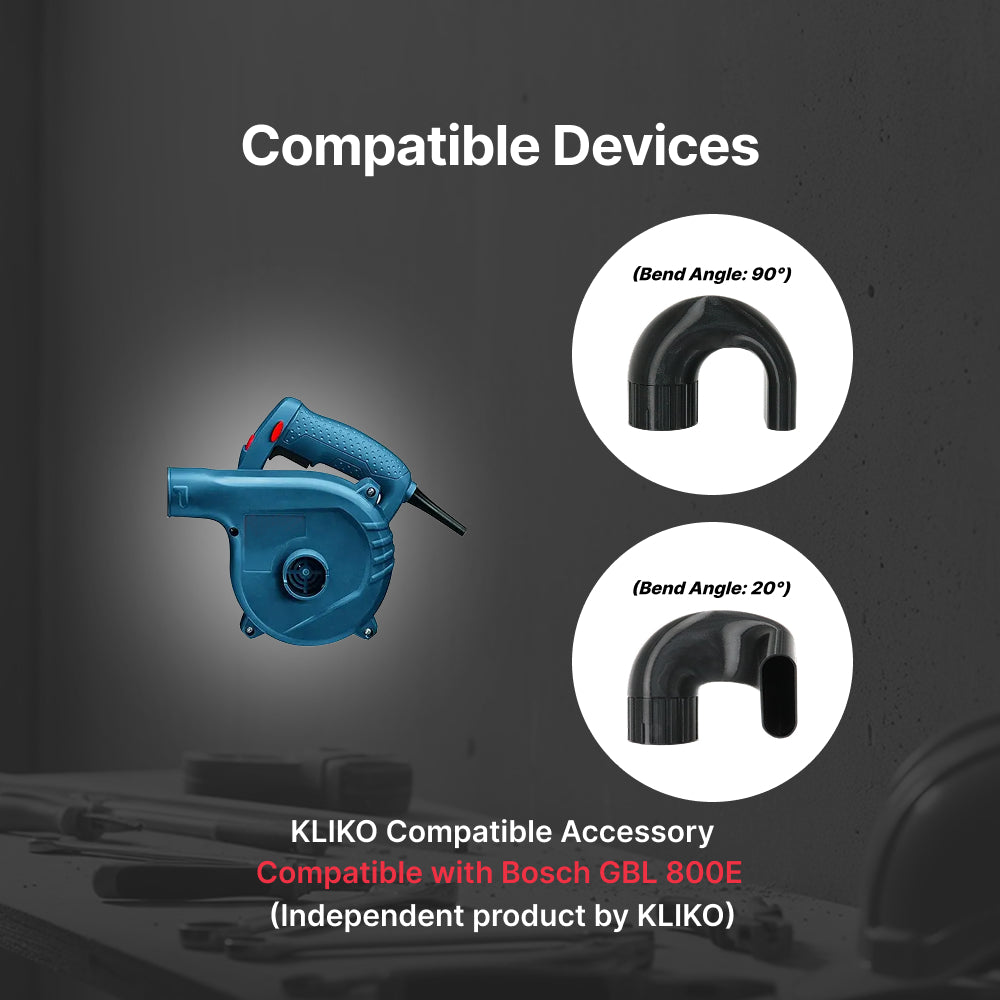 Bosch GBL 800E Curved Nozzle – U Shape 20° & 90° Options