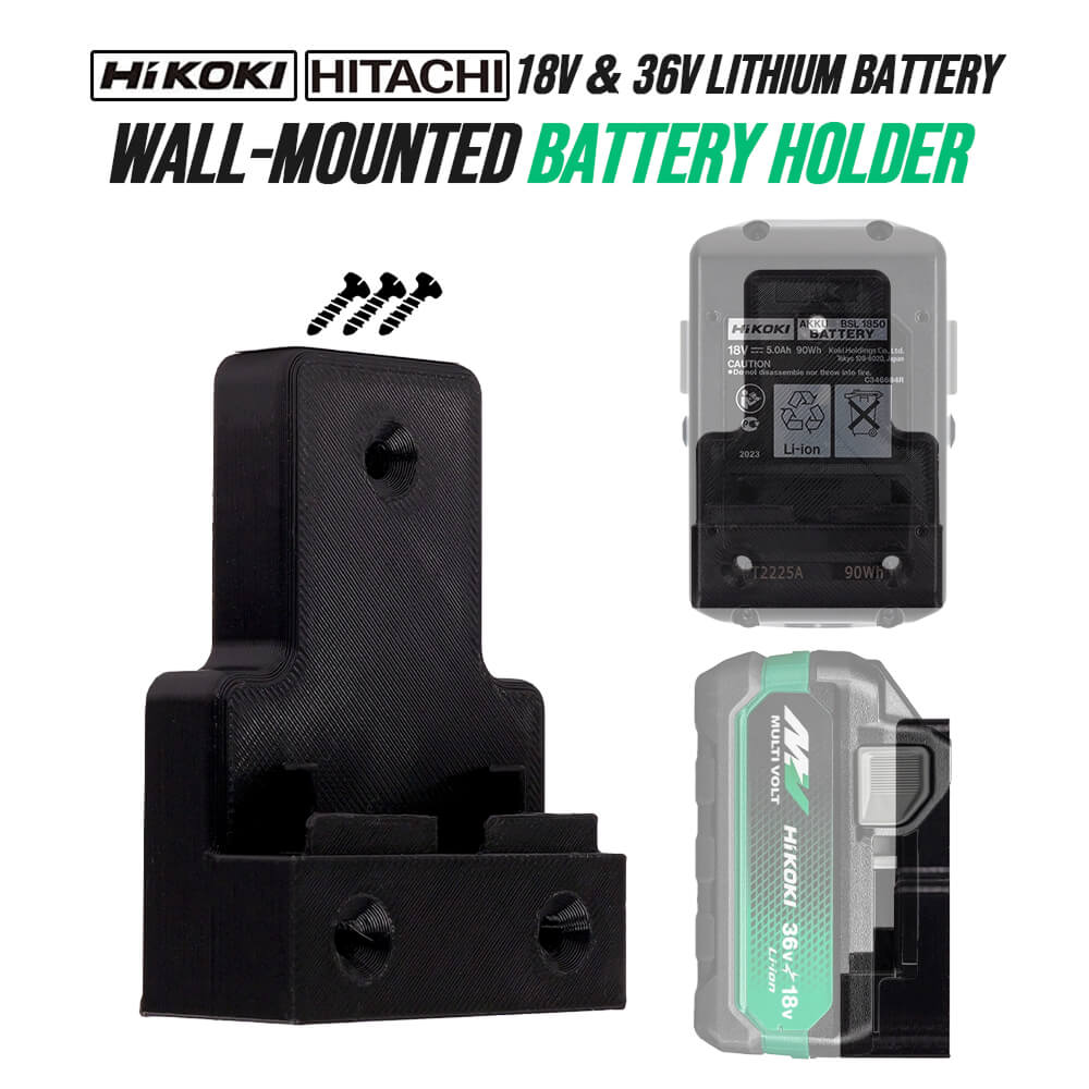 Hikoki Hitachi 18V Lithium Battery Holder