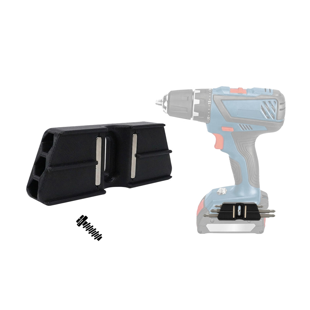 Universal Cordless Impact Driver Side Mount Bit Holder