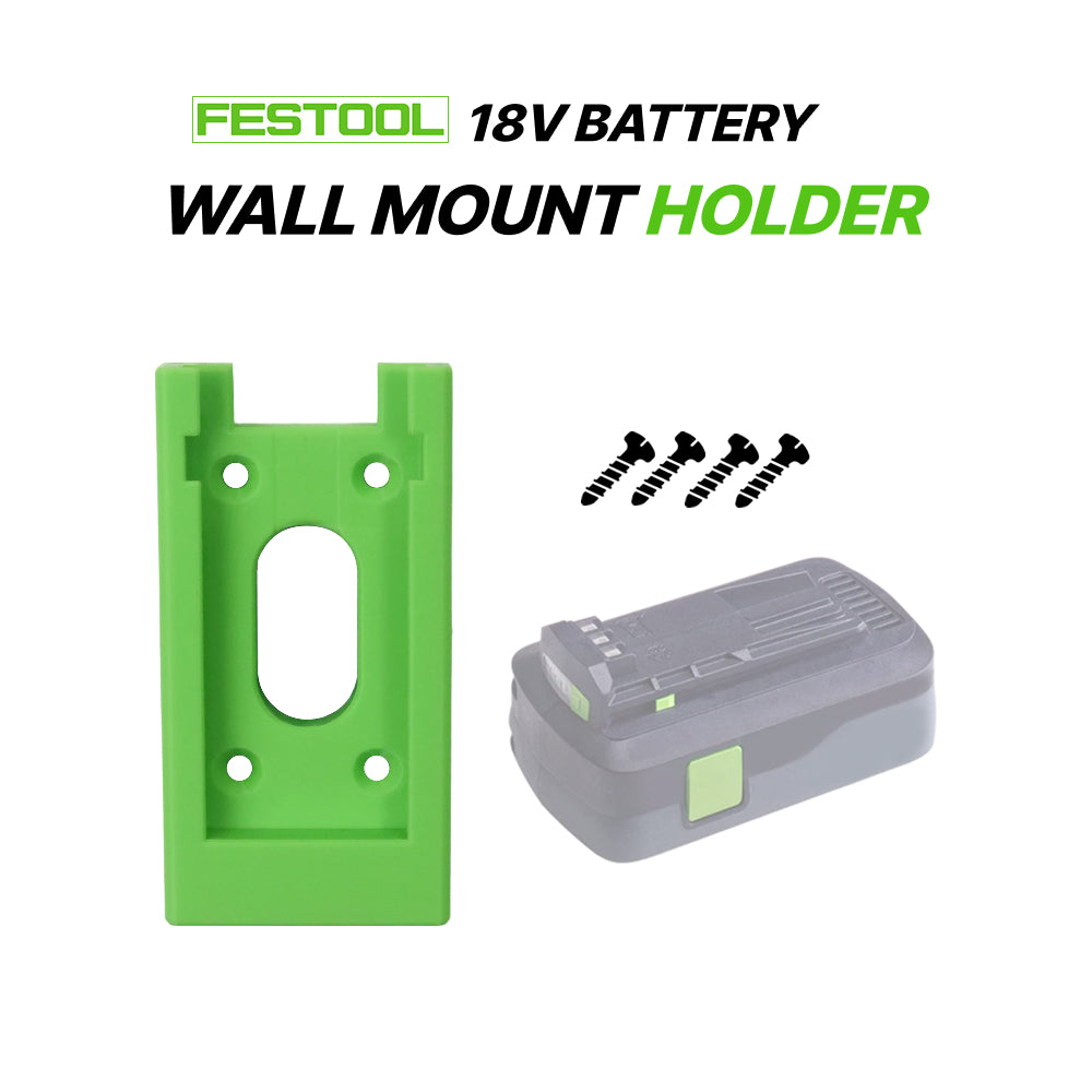 Festool 18V Battery Wall Mount