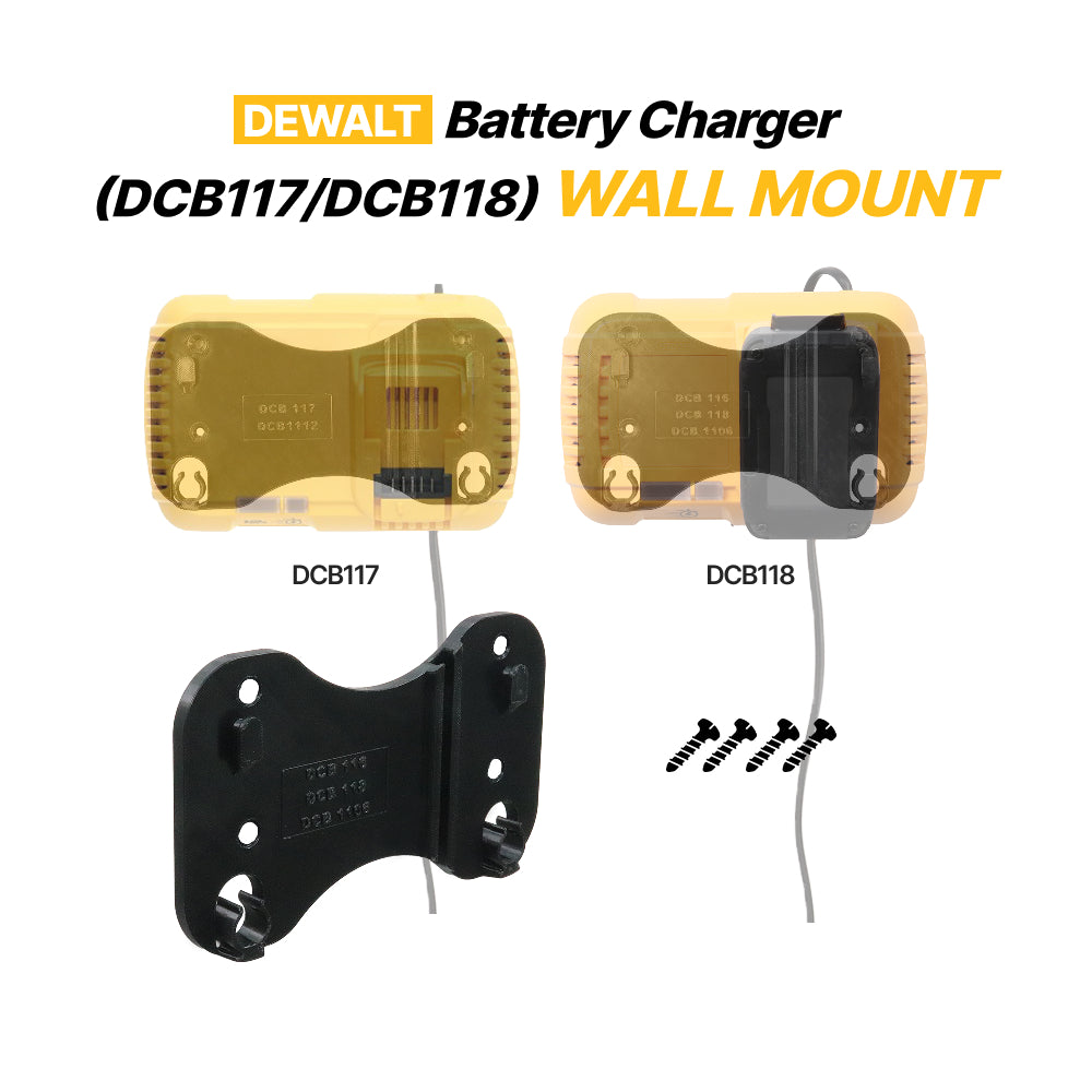 DCB118 Battery Charger Wall Mount