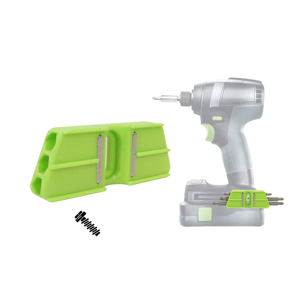 Universal Cordless Impact Driver Side Mount Bit Holder