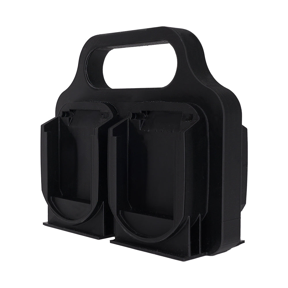 Battery X2 Caddy for Makita 18V – 4-Pack Wall Mount Holder – PETG Durable – Easy Installation