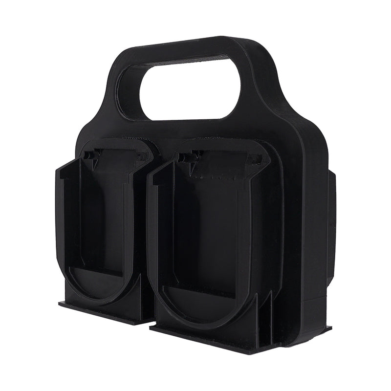 Battery X2 Caddy for Makita 18V – 4-Pack Wall Mount Holder – PETG Durable – Easy Installation