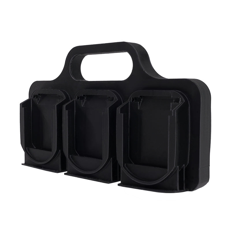 Battery X2 Caddy for Makita 18V – 6-Pack Wall Mount Holder – PETG Durable – Easy Installation