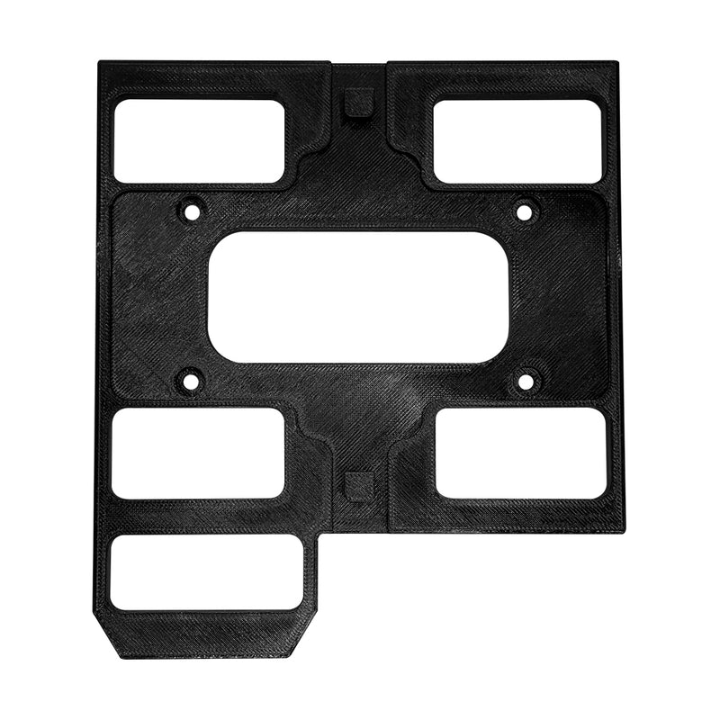 Heavy-Duty Milwaukee Charger Wall Mount - Stabilized Version for M12 M18, Secure and Space-Saving Charger Storage Solution- Easy Access and Space-Saving Solution