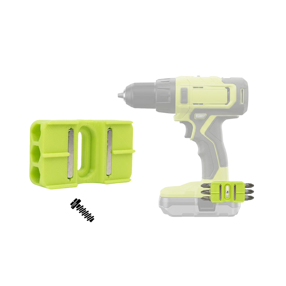 Universal Cordless Impact Driver Side Mount Bit Holder
