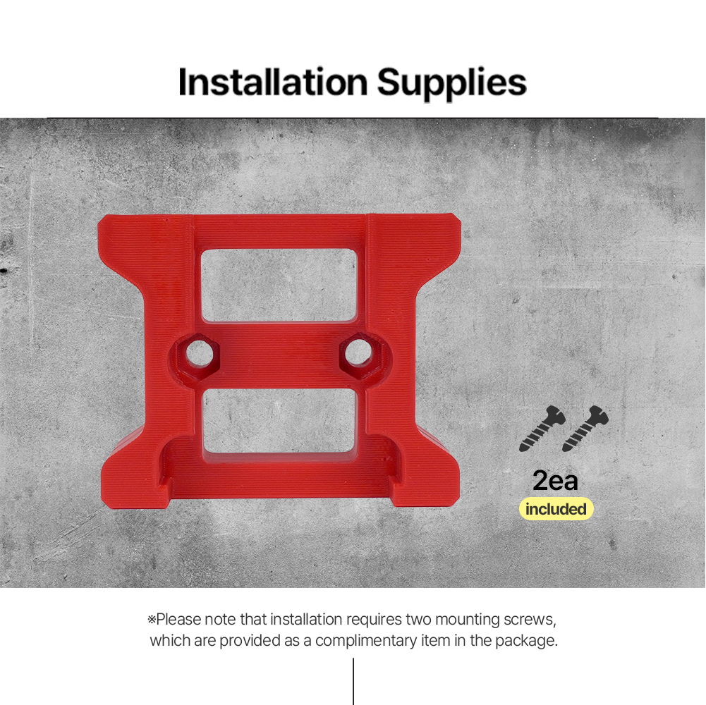 Angled Wall Mount Battery Holder for Milwaukee M18 – Durable PETG – Space-Saving Organizer - Power Tool Accessories