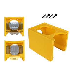 Battery Stacker Rack for DeWalt 20V – Fits 5Ah & 6Ah Batteries – Wall Mount Organizer – PETG Durable - Power Tool