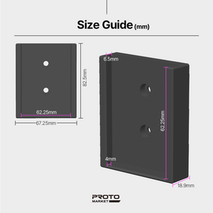 Battery Storage Holder for Ryobi 40V – Wall Mount Organizer – Secure Fit – Durable PETG - Power Tool Accessories