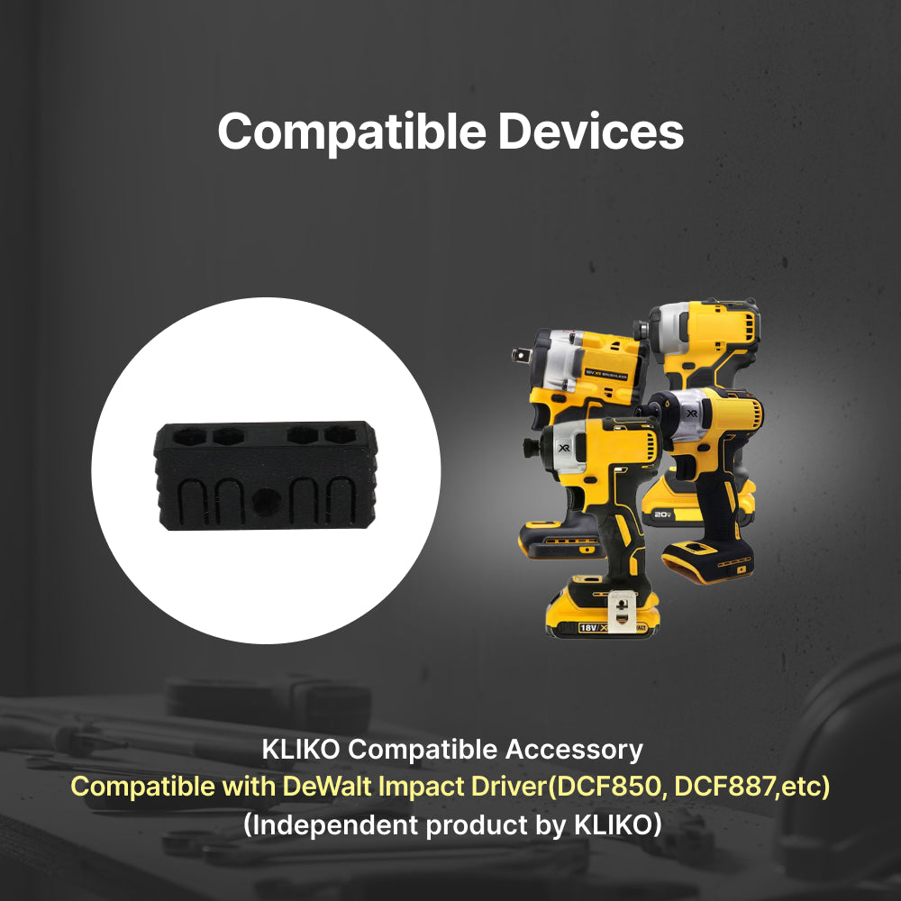 Dewalt Impact Driver Bits Holder_6set