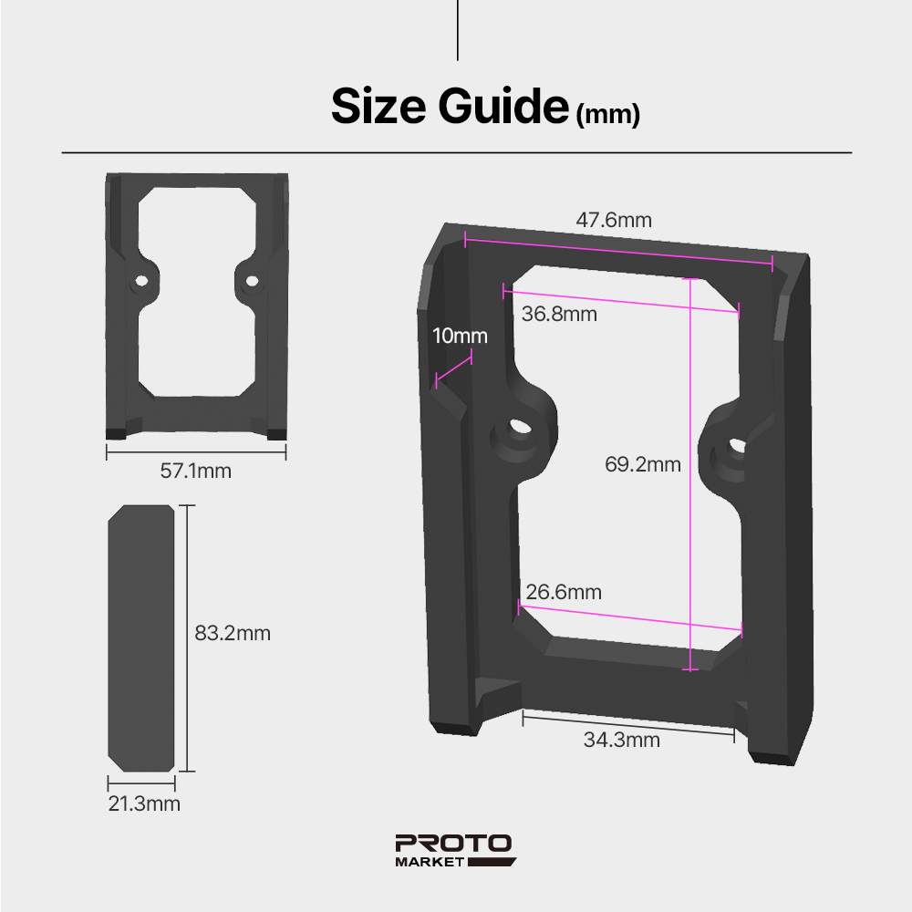 Craftsman Battery Mount / Holder – Battery Mount for Craftsman V20 – Securely holds and organizes your batteries
