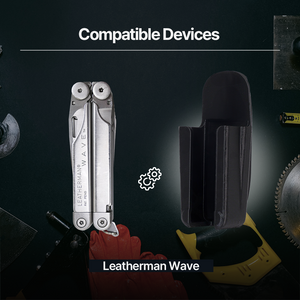 Delux Holster for Leatherman Wave – Secure Belt Clip – Precision Fit – Durable & Compact Carry Case - Hand Tool