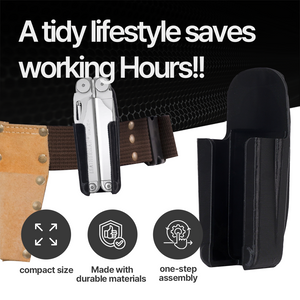 Delux Holster for Leatherman Wave – Secure Belt Clip – Precision Fit – Durable & Compact Carry Case - Hand Tool