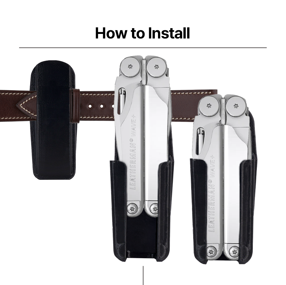 Delux Holster for Leatherman Wave – Secure Belt Clip – Precision Fit – Durable & Compact Carry Case - Hand Tool
