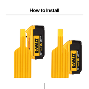 DeWALT Battery Caddy Holder 4 Pack – DeWalt Battery Caddy Holder 4 Pack – Carry multiple batteries with ease keep
