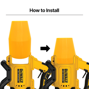 DeWalt DCBL722 Stubby Nozzle Compact Blower Attachment for DeWalt Cordless Tools & Yard Work - Power Tool Accessories