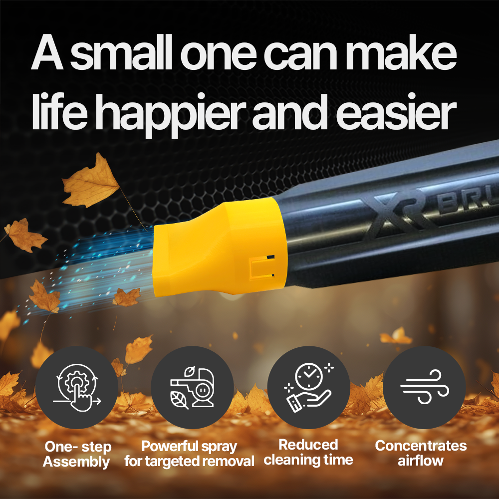 DeWalt Leaf Blower Concentrator Nozzle Attachment – High-Velocity Airflow for Precision Cleaning & Debris Removal Fits