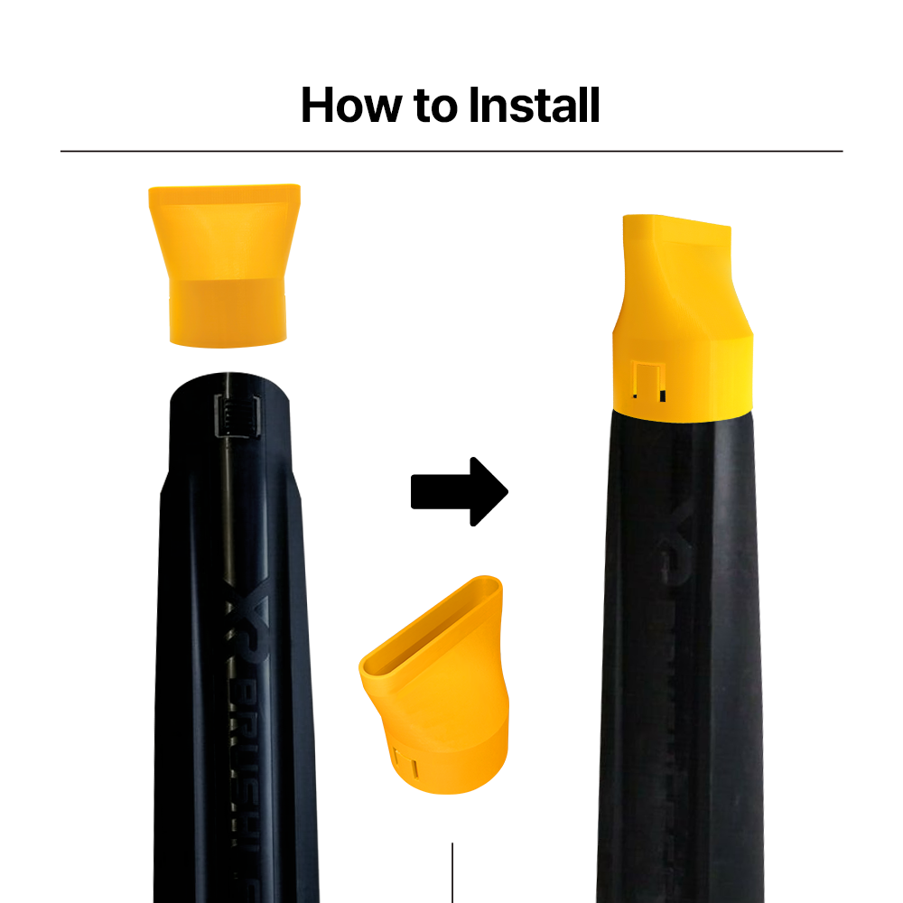 DeWalt Leaf Blower Concentrator Nozzle Attachment – High-Velocity Airflow for Precision Cleaning & Debris Removal Fits