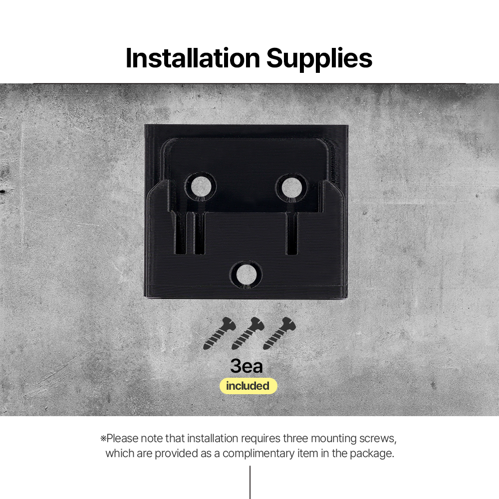 Drill Holder for HiKOKI / Hitachi 18V – Wall Mount Organizer – Secure Storage – PETG Durable - Power Tool Accessories
