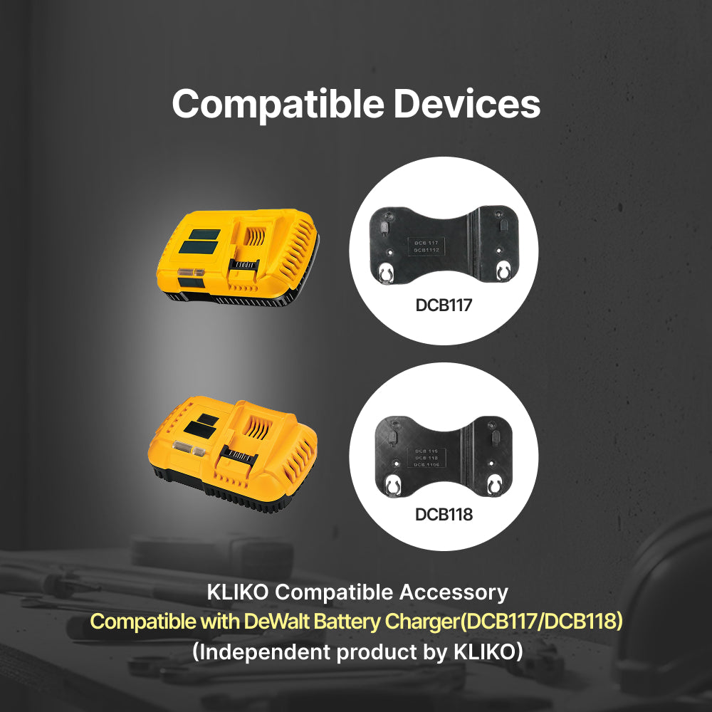 DCB118 Battery Charger Wall Mount