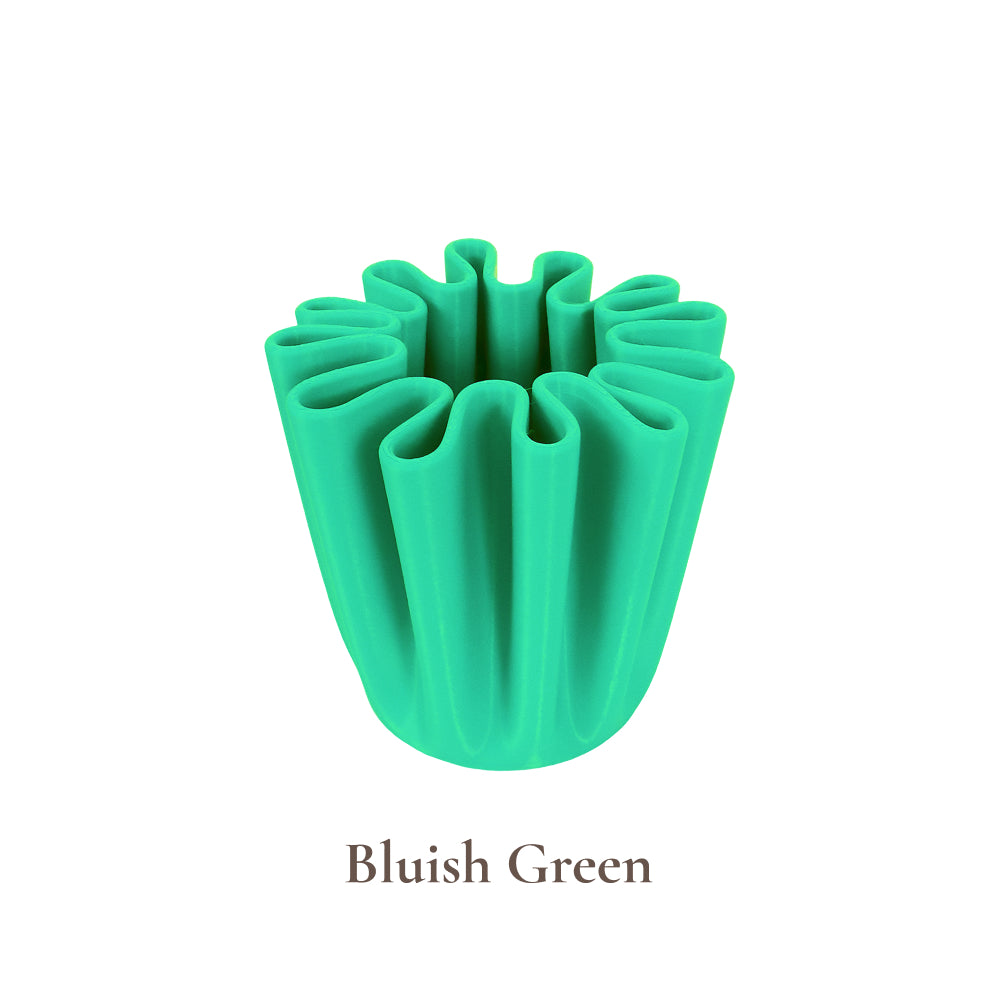 Minimalist Wave Design Pen Holder – Modern Desk Organizer