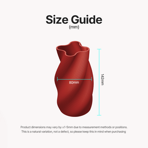 Elegant Spiral Ridged Vase – Modern Decorative Vase with Spiral Ridge Design Elegant Tabletop Flower Vase for Home