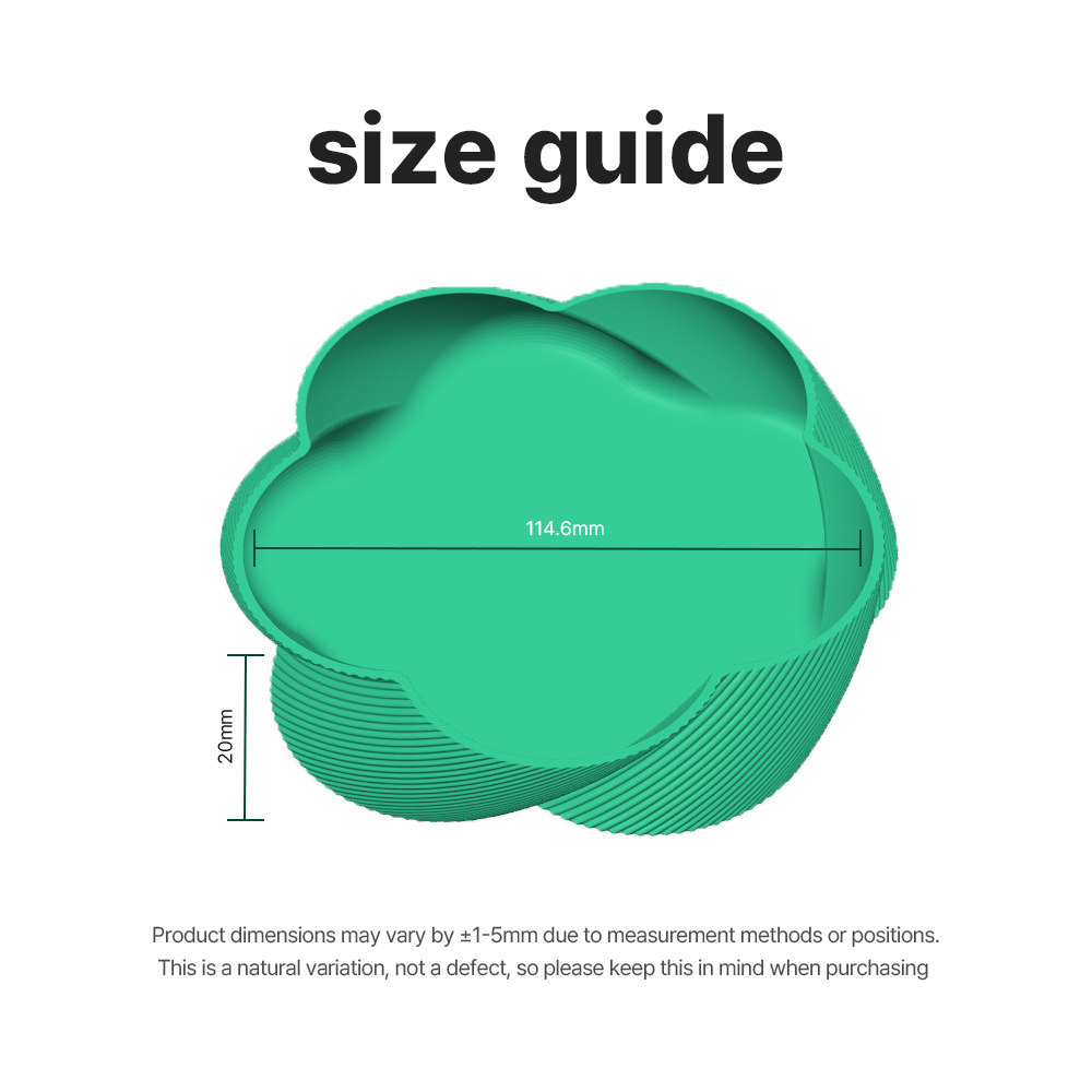 Elegant Spiral Tray – Bluish Green Eco Friendly PLA Organizer for Keys Jewelry & Desk Essentials Furniture
