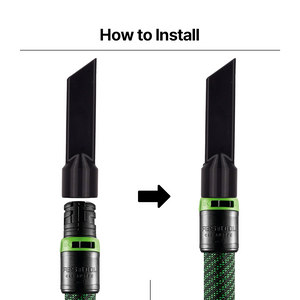 Festool shop Vac Crevice Nozzle - Precision-Fit Shop Vac Nozzle for Festool Securely attaches for optimal dust