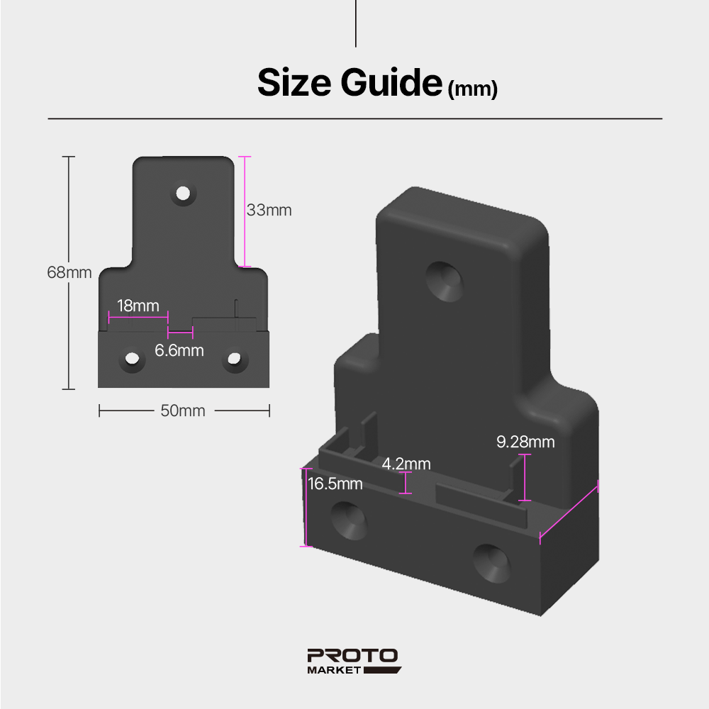 Hikoki Hitachi 18V lithium battery holder – Battery Holder for HiKOKI & Hitachi 18V & 36V – Saves space and keeps