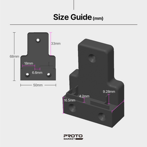 Hikoki Hitachi 18V lithium battery holder – Battery Holder for HiKOKI & Hitachi 18V & 36V – Saves space and keeps