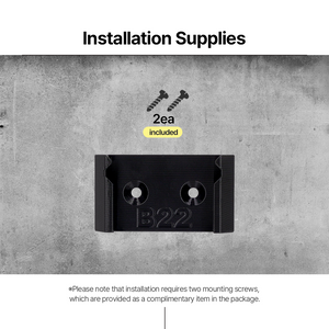 Hilti B22 Battery Holder – Wall-mount holder for HILTI 22V battery – Ideal for workshop and garage use - Power Tool