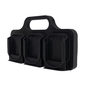 Battery X2 Caddy for Makita 18V – 6-Pack Wall Mount Holder – PETG Durable – Easy Installation - Power Tool Accessories