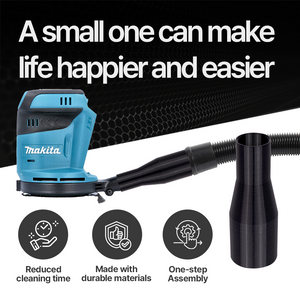 Makita DBO180 to vac adapter – Makita DBO180 Dust Extraction Adapter – Dust collection solution compatible with random