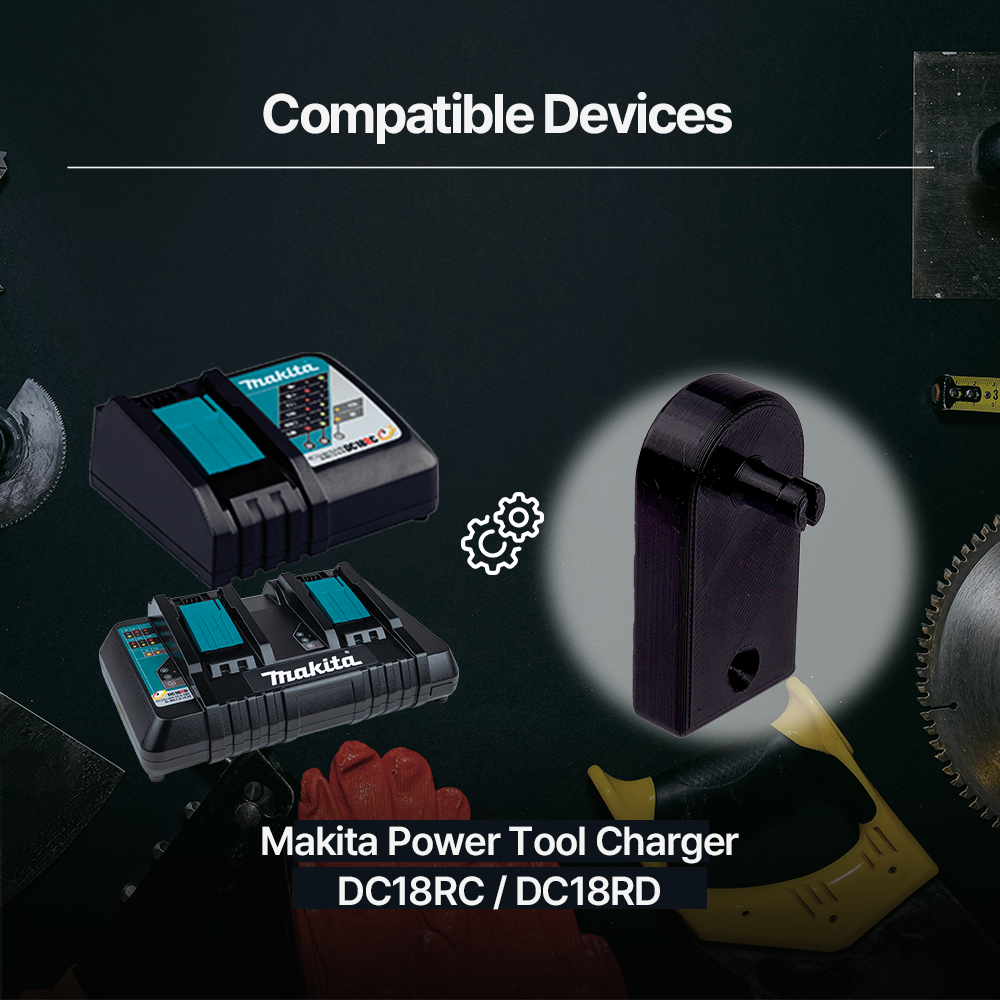 Makita Charger Holder – Easy-to-mount Makita Charger Holder – Keeps your chargers neatly stored and easily accessible