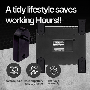 Makita Charger Holder – Easy-to-mount Makita Charger Holder – Keeps your chargers neatly stored and easily accessible