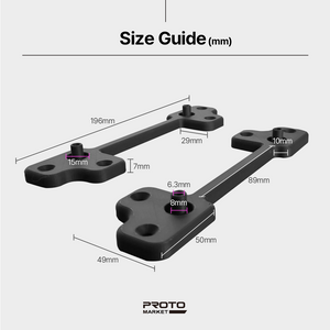 Makita Charger Wall Mount Bracket – Secure Holder for DC18RC & DC40RA Chargers Space-Saving Charger Storage Solution –