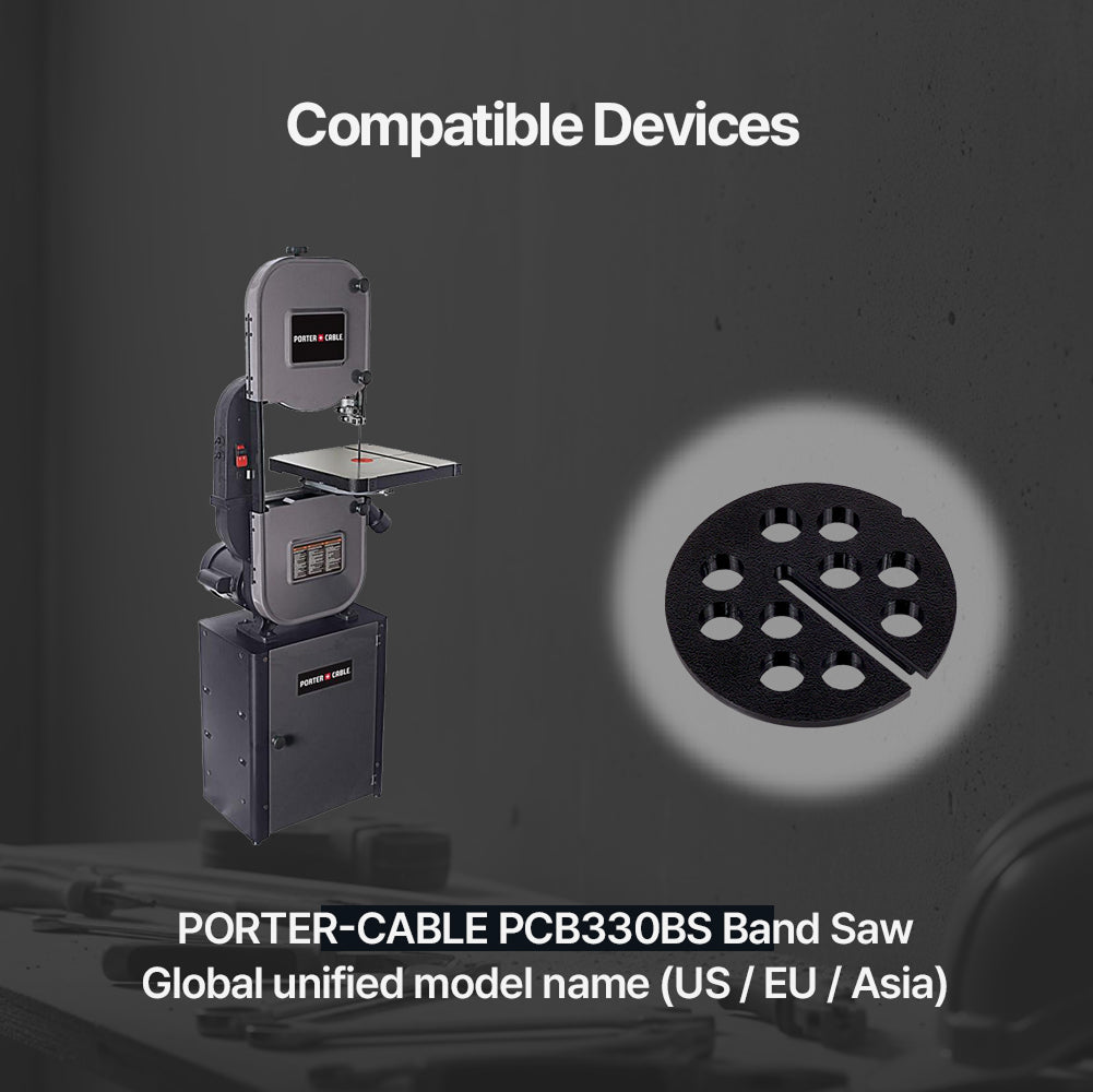 Band Saw Insert for Porter Cable PCB330BS