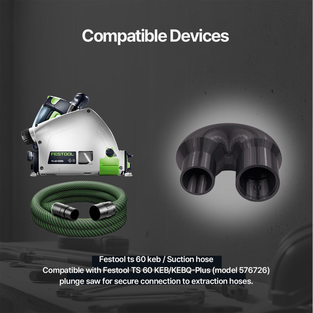 Festool TS 60 KEB Dust Extractor Hose Adapter