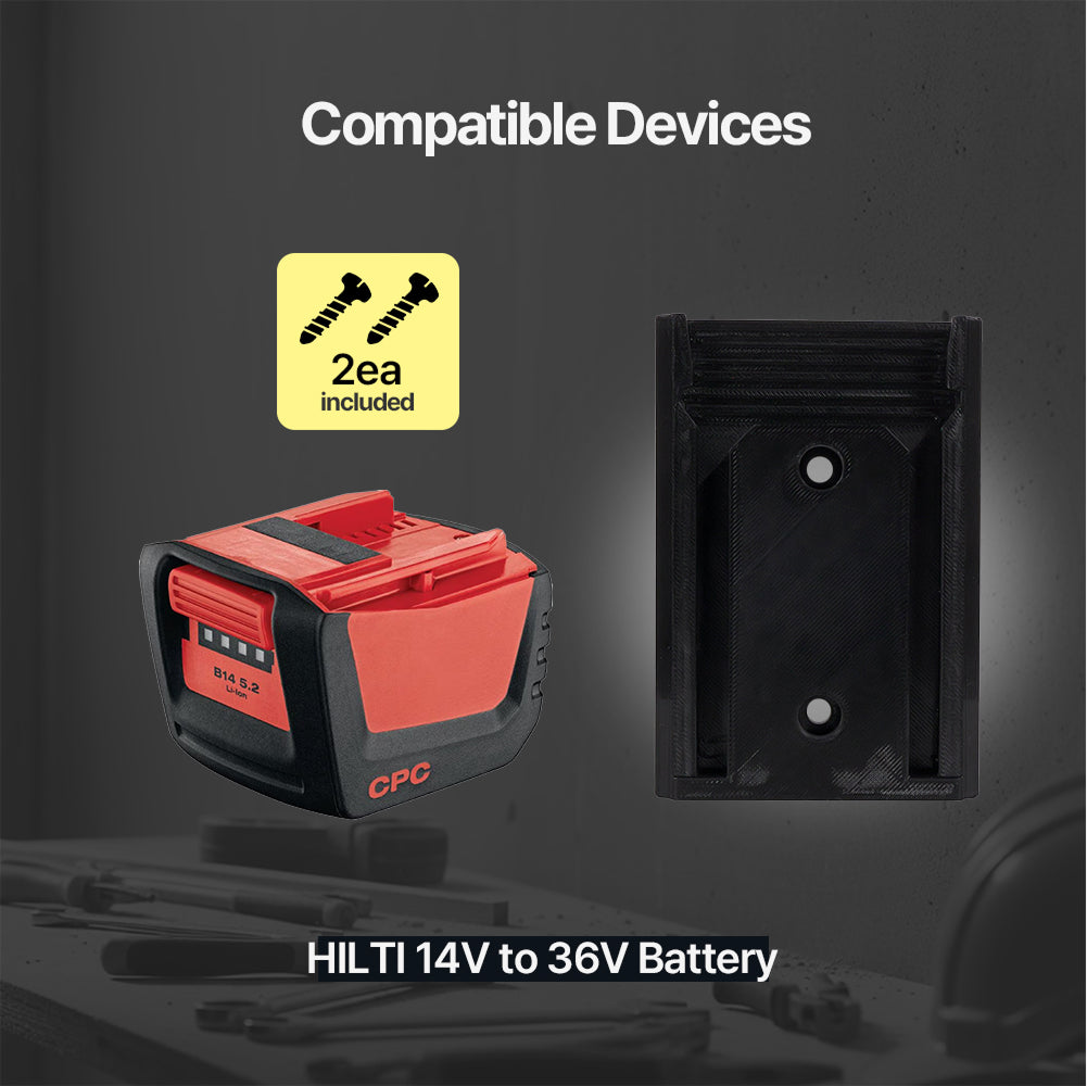 Hilti Battery Wall Holder