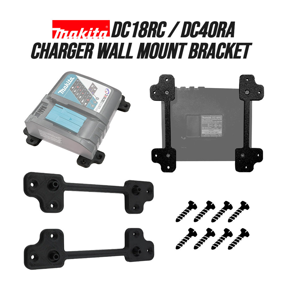 Makita DC18RC / DC40RA Charger Wall Mount Bracket